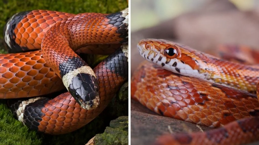 Milk Snake vs Corn Snake Comparison 8 Differences & Similarities