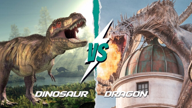 Dinosaurs vs Dragons - What's the difference between dinosaurs and dragons?