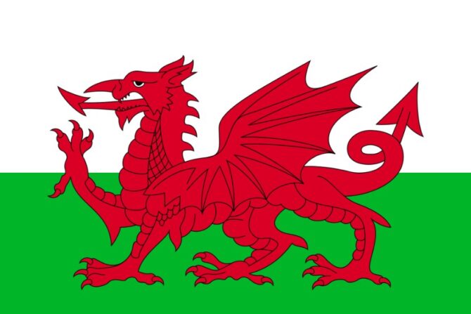 Red Dragon - The Symbol of Wales