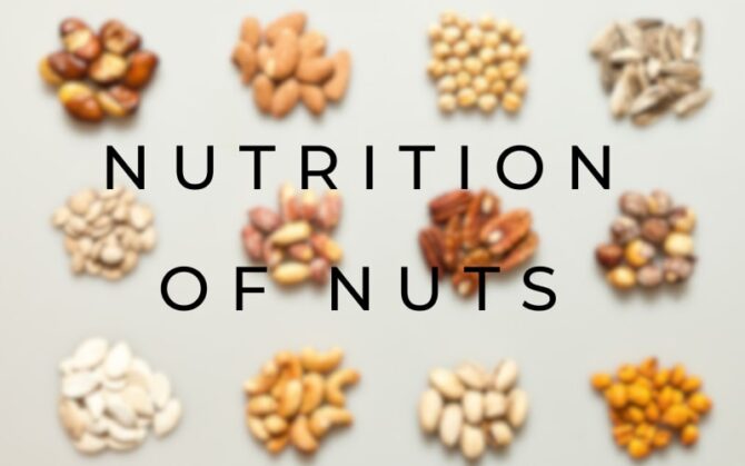 Nutrition of nuts