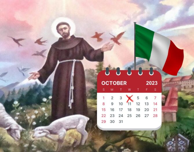 Feast of St. Francis - Italy