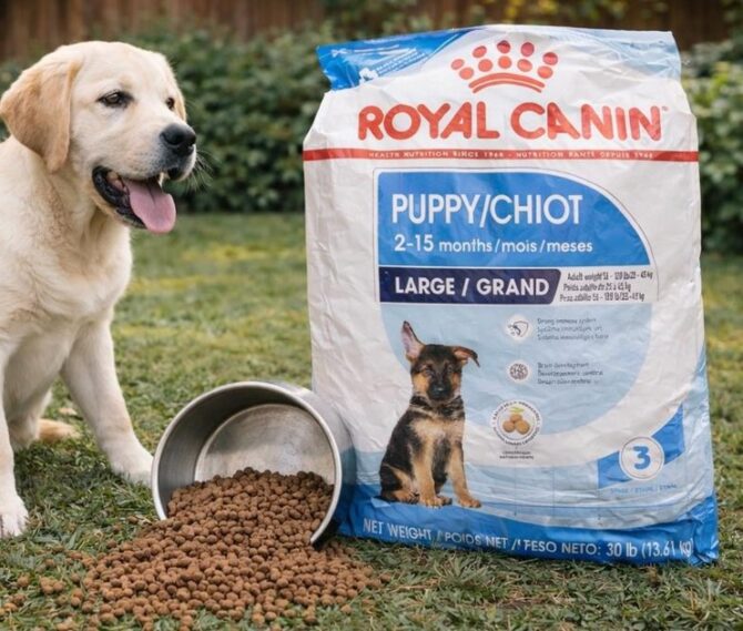 Royal Canin Breed Health Nutrition Large Dog Puppy Dry Dog Food